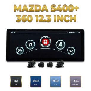 Màn Hình Android Mazda S400+ Pro 360 12.3 Inch