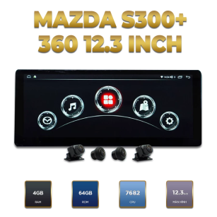 Màn Hình Android Mazda S300+ Pro 360 12.3 Inch
