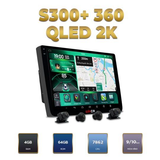 Màn Hình Android S300+ PRO 360 QLED 2K
